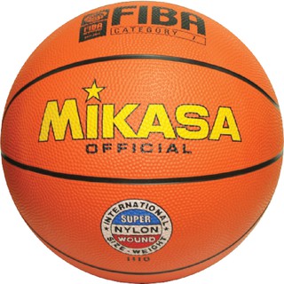ภาพขนาดย่อของภาพหน้าปกสินค้าMIKASA มิกาซ่า ลูกบาสเก็ตบอลยาง Basketball RB 7 th 1110 FIBA (530) แถมฟรี ตาข่ายใส่ลูกฟุตบอล +เข็มสูบลม จากร้าน landcosport บน Shopee