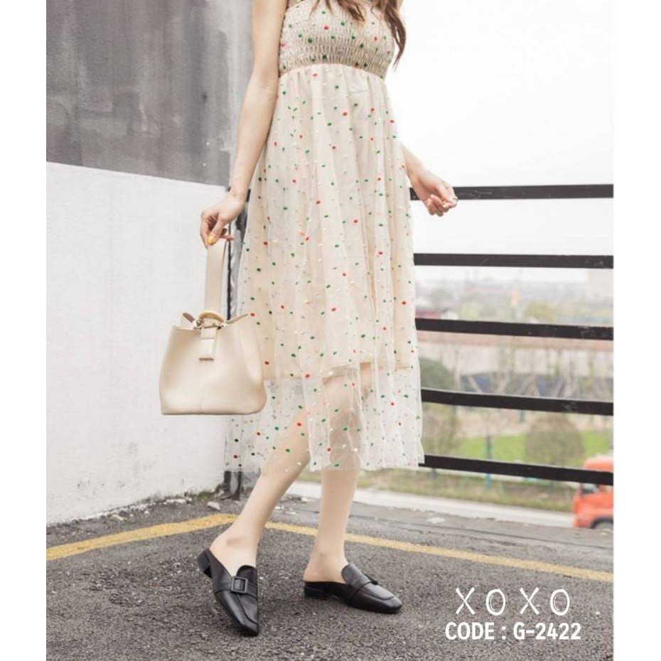 g-2422-รองเท้าคัชชูสวม-เปิดส้น-แต่งเข็มด้านหน้า-ทรงเทย์-เก๋ๆ