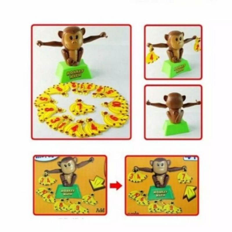 match-game-เกมส์ลิงน้อย-ของเล่นเสริมทักษะคณิตศาสตร์-ตาชั่งลิงน้อย-เกมส์เครื่องชั่งลิงน้อย-ของเล่นสอนคณิตศาส