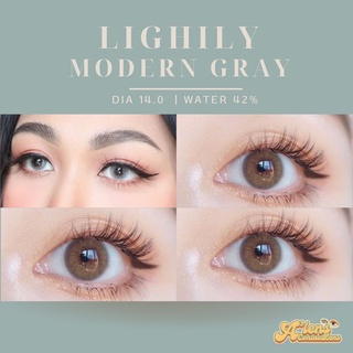 Lightly modern gray | คอนแทคเลนส์รายเดือน