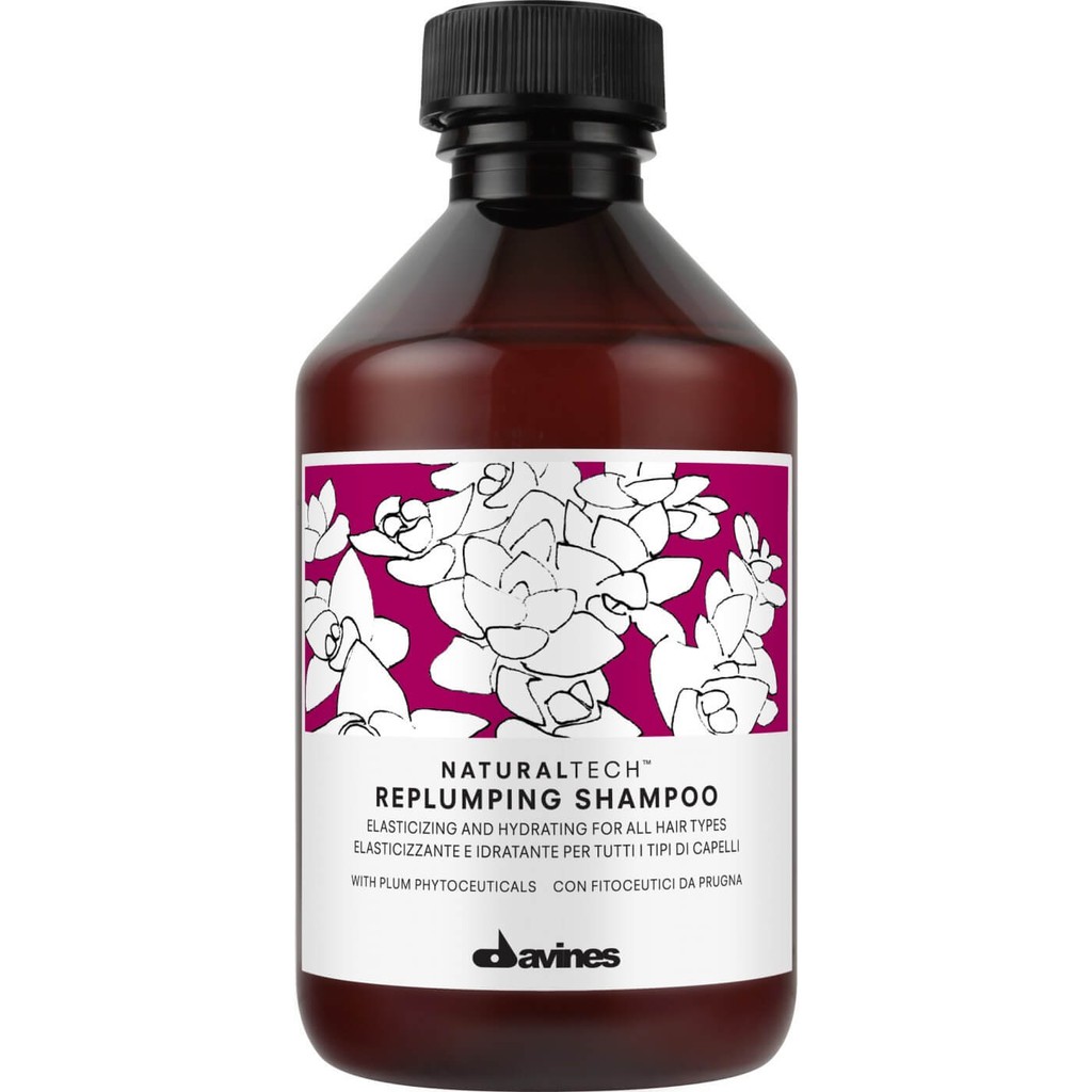 davines-replumping-shampoo-250ml-แชมพูที่ช่วยเติมน้ำและความยืดหยุ่นให้แก่เส้นผม