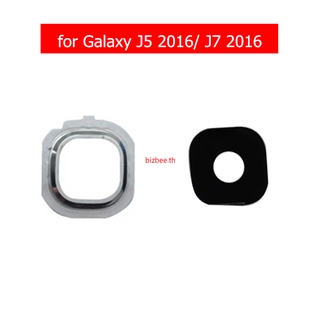 Bizt - กรอบกระจกมองหลังเลนส์กล้องสําหรับ Samsung Galaxy J5 2016 J510 J7 2016 J710