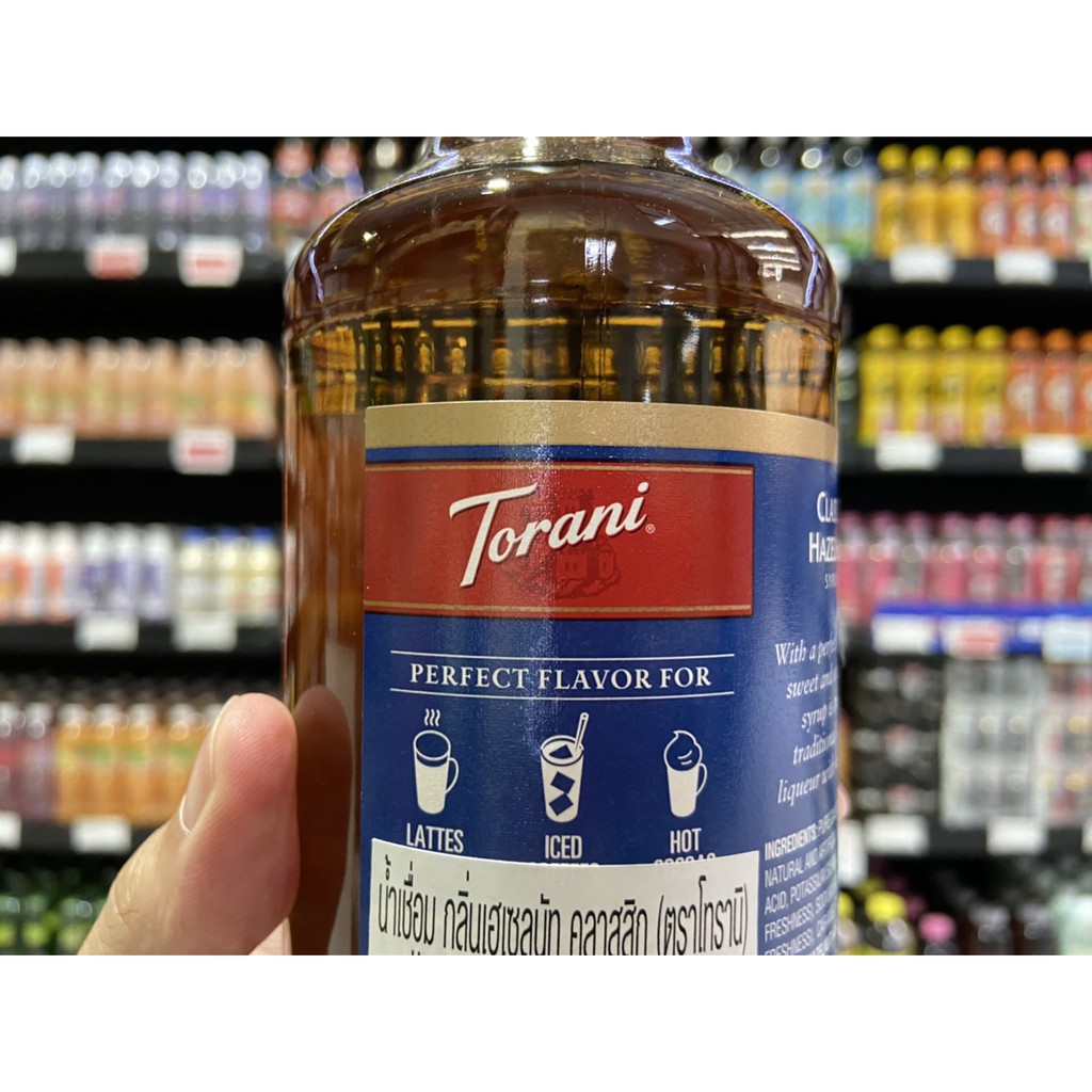torani-นํ้าเชื่อม-คลาสลิก-เฮเซลนัท-750-มล-2073-โทรานี่-classic-hazelnut-flavor-syrup