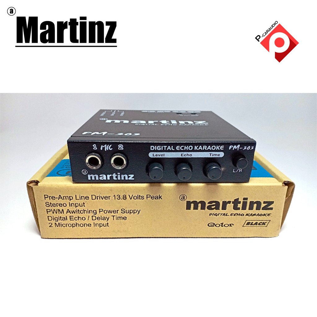 martinz-pm-303-ราคา540-บาท-ปรีคาราโอเกะ-ปรีแอมป์ติดรถยนต์คาราโอเกะปรีไมค์เสียงดี