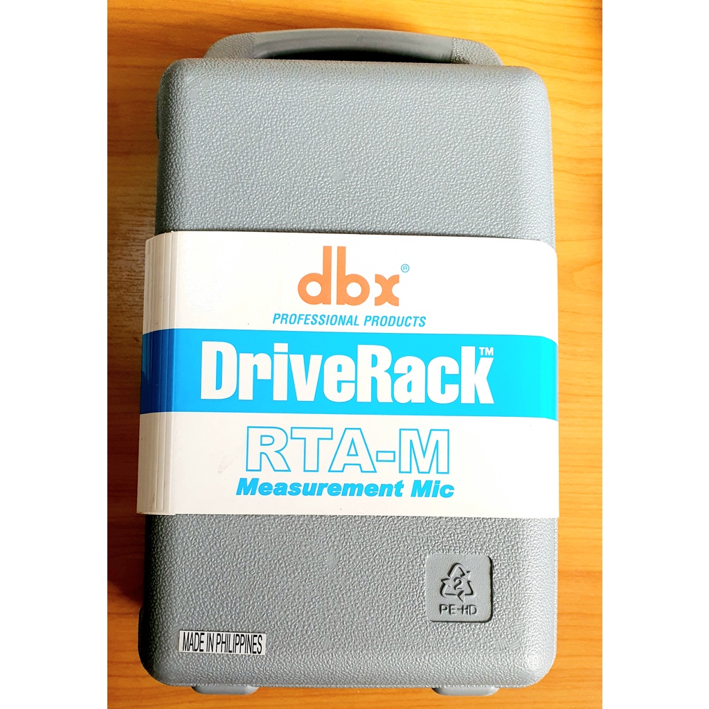 RTA-M DriveRack DBX Measurement Mic Professional อุปกรณ์เซทอัพและจัดการ ...