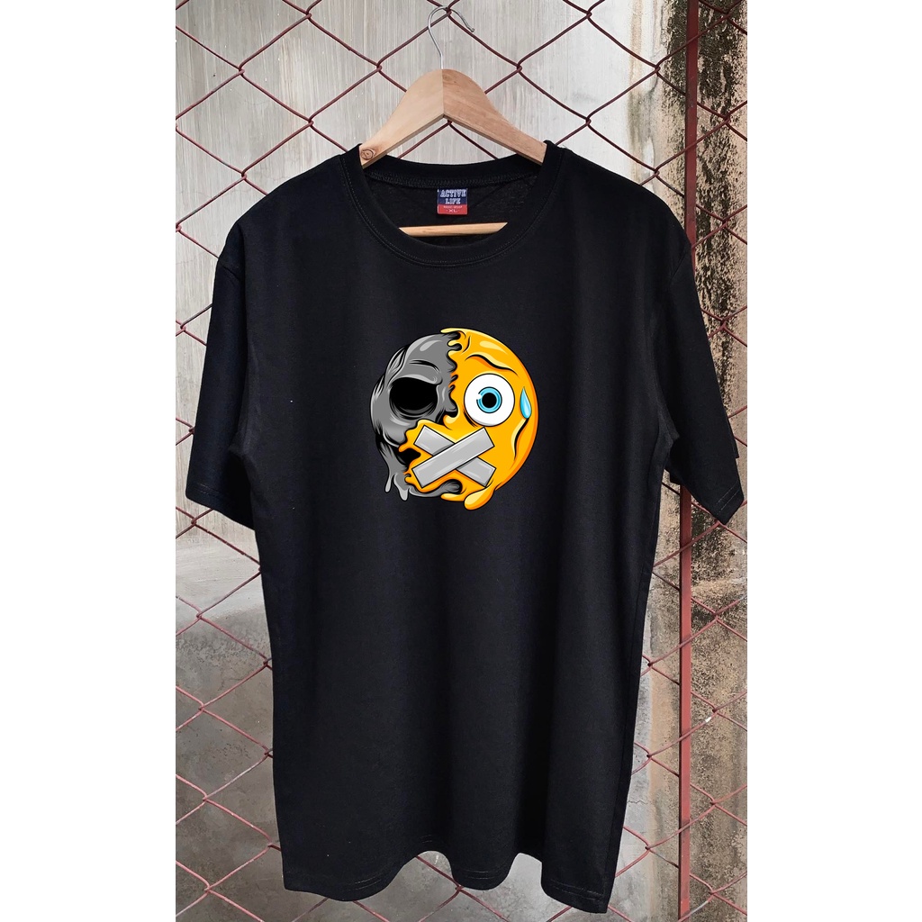 เสื้อผ้าผชwf-เสื้อยืดแขนสั้น-คอกลม-พิมพ์ลาย-be-quiet-face-ทรงหลวม-แฟชั่นสําหรับผู้ชาย-และผู้หญิงs-5xl