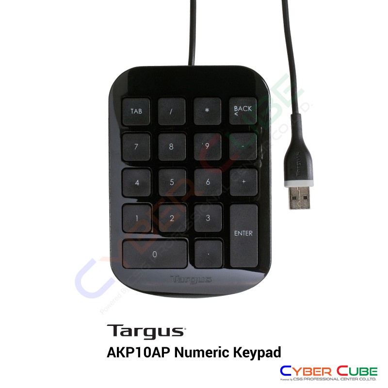 ac Targus ( AKP10AP ) Numeric Keypad (แป้นพิมพ์ตัวเลข) KEYPAD | Shopee ...