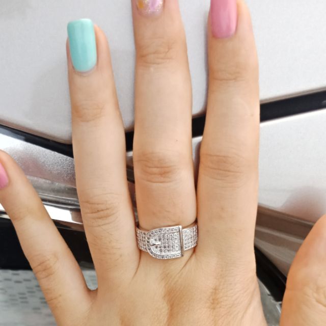 diamond-belt-ring-korea-itemแหวน-แหวนนิ้วก้อย
