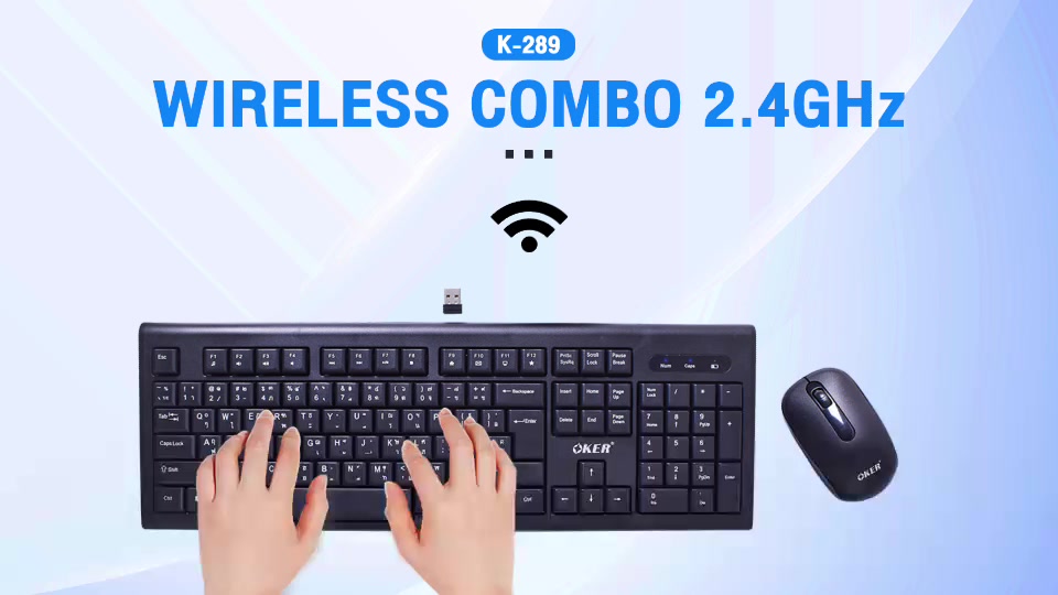 ส่งเร็ว-oker-k-289-keyboard-mouse-wireless-combo-set-ชุดคีย์บอร์ดเมาส์-ไร้สาย-dm-289
