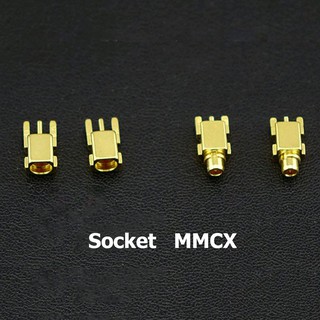 ภาพย่อรูปภาพสินค้าแรกของ(1 คู่) Socket MMCX high quality beryllium copper gold plated สำหรับ SE535 SE215 SE425 SE846 UE900