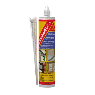 ANCHORING ADHESIVE SIKA ANCHORFIX-1 300ML กาวติดยึดเหล็กเสริม SIKA ANCHORFIX-1 300มิลลิ ลิตร อีพ๊อกซี่เสียบเหล็ก เคมีภัณ