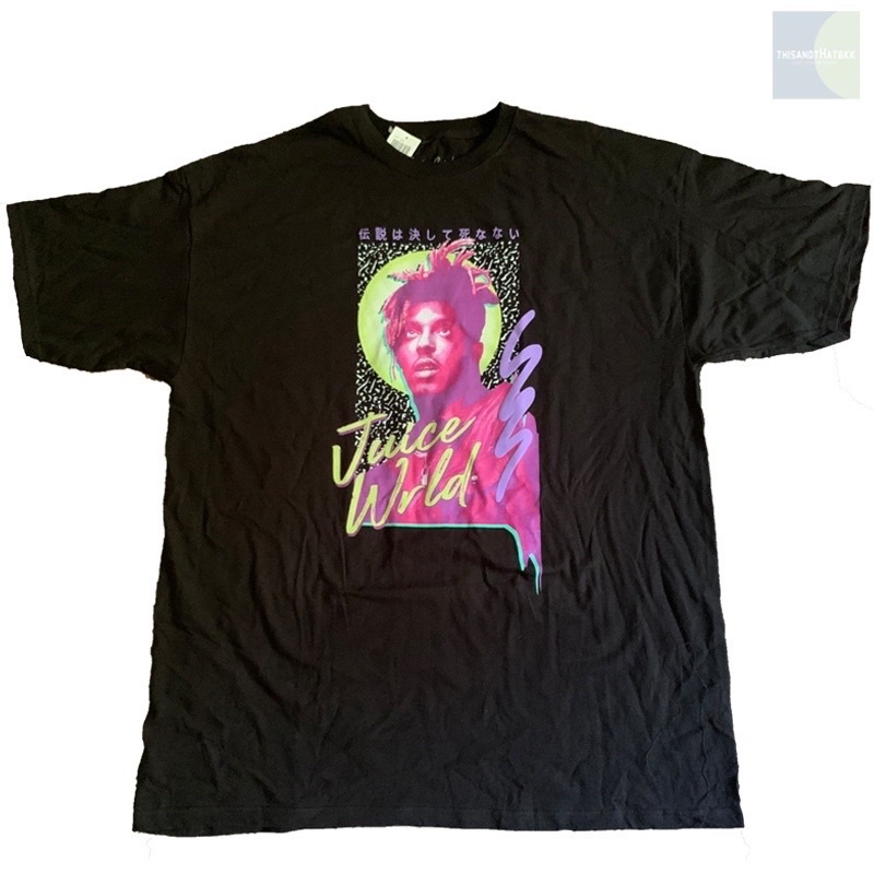เสื้อ Juice Wrld (Official Merch) Shopee Thailand