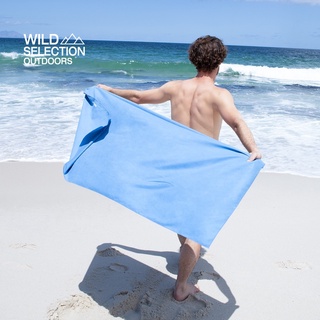ห้องน้ำ▨☸◊Naturehike Thailand ผ้าเช็ดหน้า Fitness antibacterial quick-drying beach towel NH20FS009