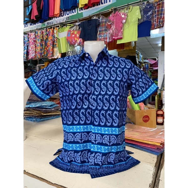 ภาพหน้าปกสินค้าเสื้ออัดกาว ลายตะขอ ลายขอ เสื้อทำงาน เสื้อราชการ เสื้อลายไทย เสื้อผ้าไทย จากร้าน mae_lamduan_pa_thai บน Shopee