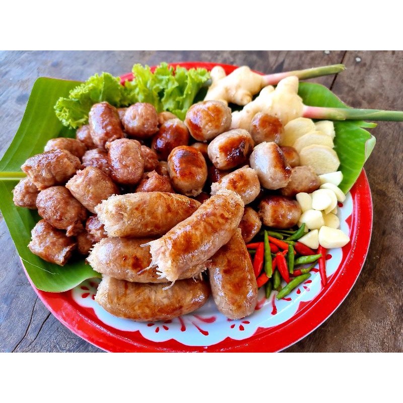 ไส้กรอกหมูอีสาน-สินค้าโอทอป-500-กรัม