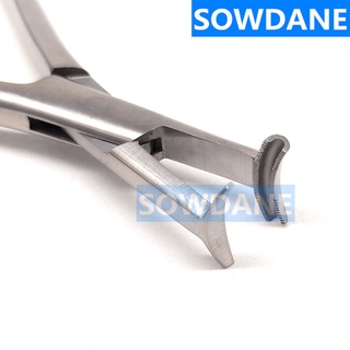 Dental Orthodontic Lingual ArchWire NiTi Cinch Back Plier Instrument with Long Handle with Serrated Tip Dental Wire Bend