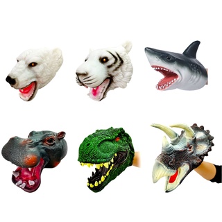 ภาพขนาดย่อของภาพหน้าปกสินค้าShark Hand Puppet Toys เด็กยางนุ่มถุงมือสัตว์ของเล่นจำลองฉลามหุ่นมือ Animal 1ชิ้นฉลามสัตว์ทะเลตุ๊กตาจี้ตกแต่งหมอนเบาะ จากร้าน ylzrwxc3xs บน Shopee ภาพที่ 5