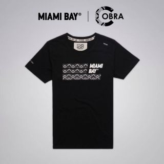 Miami Bay เสื้อยืด รุ่น Cobra สีดำ