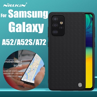 Samsung Galaxy A72 A52 Case Nillkin Textured Nylon Fiber Durable Non-slip Back Cover For Samsung Galaxy A52S A52 4G &amp; 5G