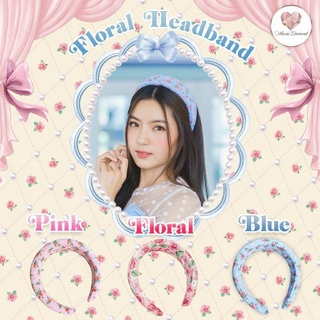 Floral Headband By Maria Diamond ทรงฮอตฮิตที่พลาดไม่ได้ต้องมีติดตู้