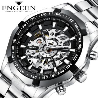 FNGEEN A001 นาฬิกาข้อมือระบบกลไกอัตโนมัติ สำหรับผู้ชาย