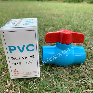 ภาพหน้าปกสินค้าบอลวาล์ว PVC Size : 3/4 (6หุน) ที่เกี่ยวข้อง