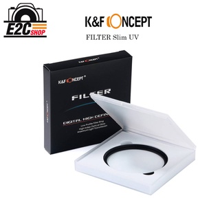 K&amp;F CONCEPT FILTER Slim UV ฟิลเตอร์ป้องกันสำหรับหน้าเลนส์