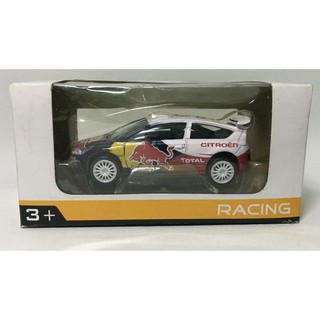 รถเหล็ก Norev Citroen C4 wrc no.1 กระทิงหน้าแดง