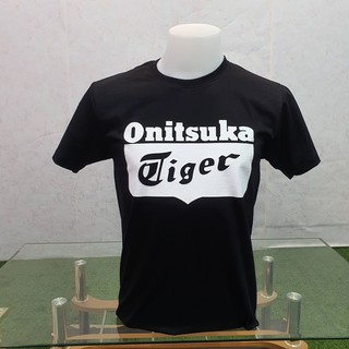 สินค้า เสื้อ Onitsuka (งานดี ถูกที่สุด) ราคาเริ่ม 150 บาท (ผ้าดี cotton100, สกรีนแบบเฟล็ก PU)