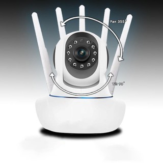 กล้องวงจรปิด 3ล้านพิกเซล กล้องวงจรปิดไร้สาย Full HD 1080P กล้อง WIFI กล้องวงจร IP Camera 3MP/5เสา