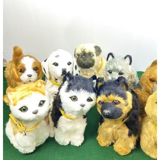 ภาพหน้าปกสินค้าตุ๊กตาสุนัขและแมวเซนเซอร์ใส่ถ่าน มี 2 แบบ ส่ายหัว,กระดิกหางได้ ที่เกี่ยวข้อง