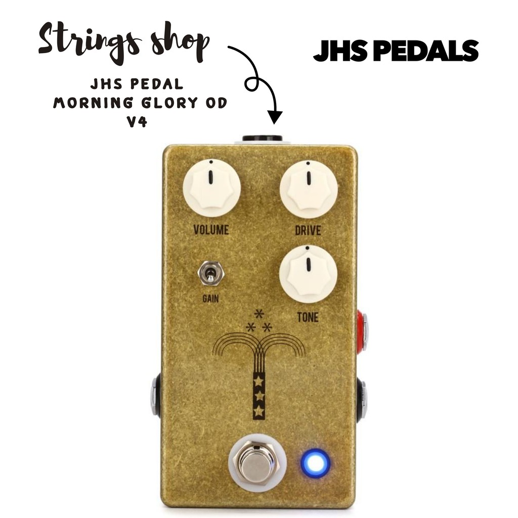 เอฟเฟคกีตาร์ JHS Pedal Morning Glory OD V4 | Shopee Thailand