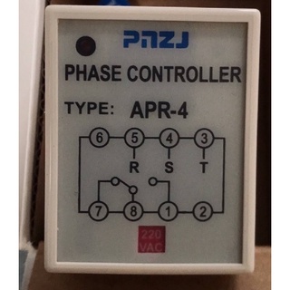 รีเลย์ PiZJ PHASE CONTROLLER ไฟ 220VAC  ♥️🙏ราคาไม่รวมvat 💎สินค้ามาตราฐานที่ช่างเลือกใช้