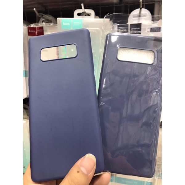 เคส-samsung-galaxy-note8แท้แน่นอน-tpu-ถนอมเครื่อง-สีดำทึบเรียบ-เคสกันกระแทก