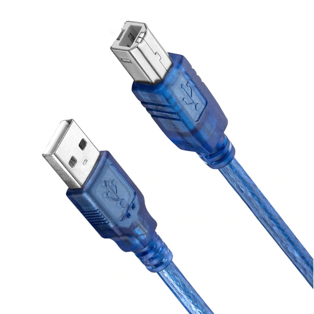 ภาพหน้าปกสินค้าพร้อมส่ง-สาย USB Type B ยาว 30 ซม.-10 ม. USB Cable Type B 30 cm.-10 m. for Arduino UNO, Arduino Mega,Arduino Mega ADK จากร้าน allnewtrend บน Shopee