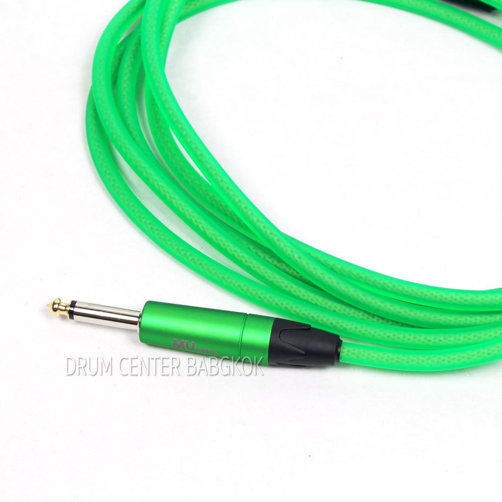 mu-cable-สายเคเบิ้ล-สายแจ็ค-สำหรับกลองไฟฟ้า-กีต้าร์-เบส