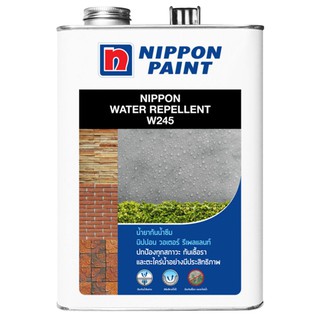 น้ำยาเคลือบหิน NIPPON W245 1 แกลลอน น้ำยาเคลือบและกำจัดเชื้อรา น้ำยาเฉพาะทาง วัสดุก่อสร้าง Water Repellent StoneProtecti