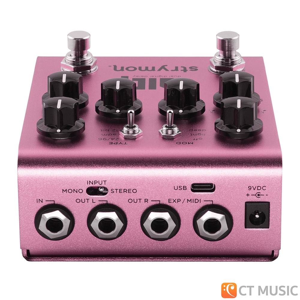 strymon-dig-digital-delay-เอฟเฟคกีตาร์-strymon-dig-dual-digital-delay-v2