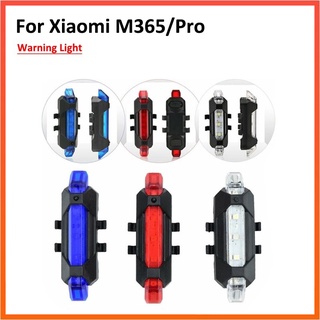 สินค้า ไฟ LED ไฟกระพริบ สำหรับสกู๊ตเตอร์ Flashing Light Night Cycling Safety Caution Warning Light LED for Xiaomi M365