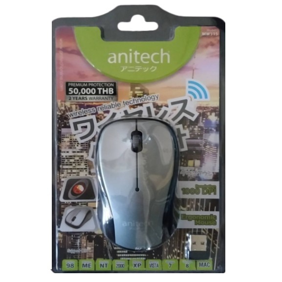 มีประกัน-anitech-แอนิเทค-wireless-optical-mouse-รุ่น-mw315-v