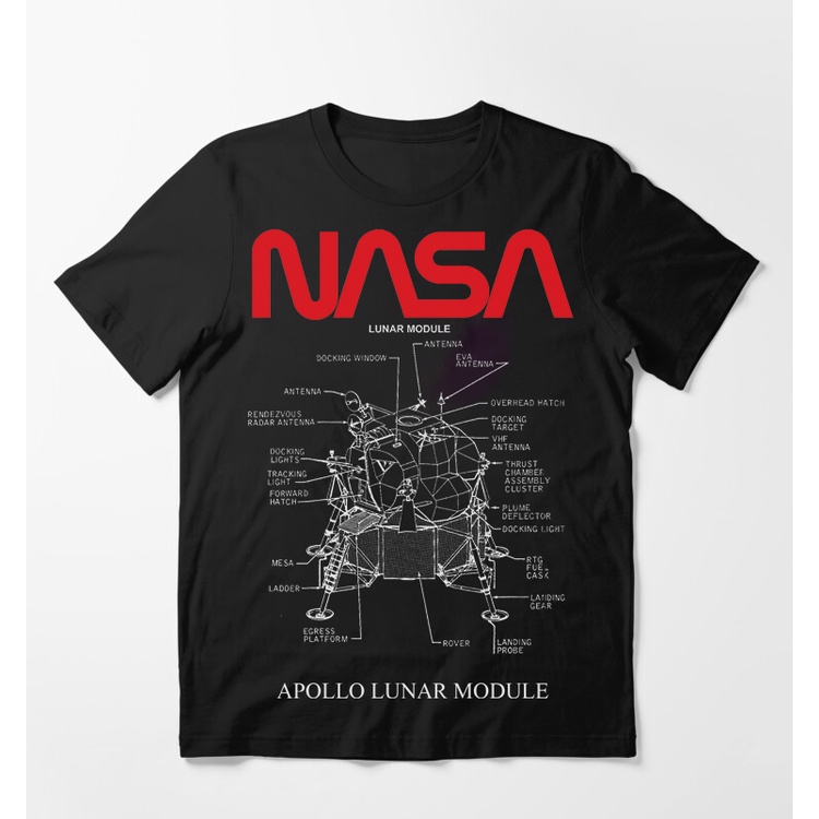 nasa-เสื้อยืดนักบินอวกาศเสื้อยืดแขนสั้นหลวมคู่รักสวมผ้าฝ้ายผู้ชายและผู้หญิง-สุดแนว-เสื้อยืดแนวสตรีท-ลายอวกาศ-เสื้อแฟชั่