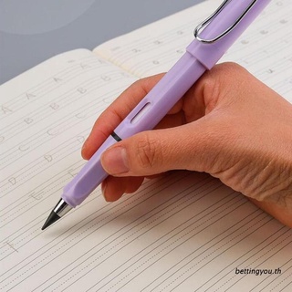 bettingyou ʚ ɞ Multi-purpose Inkless Pencil Removable Pen Nib Everlasting Pencil Signing Pen for Beginner Student Sketching Drawing