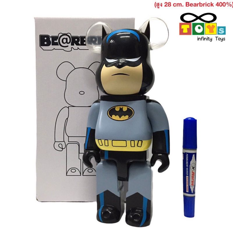 *ทักแชทร้านสอบถามลายก่อนสั่งนะคะ* Bearbrick 400% โมเดลหมี โมเดลตั้งโชว์ ...