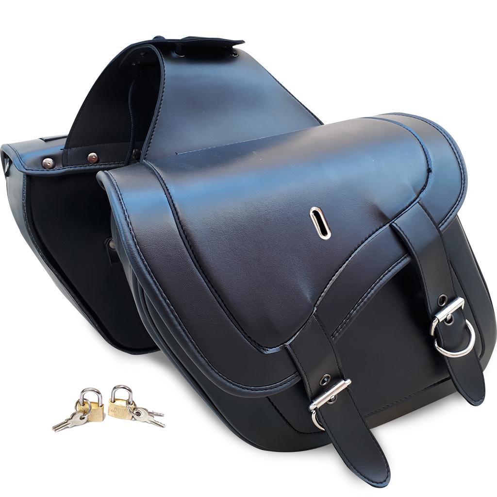 กระเป๋าข้างสำหรับมอเตอร์ไซด์-saddle-bag-ทรงวินเทจ