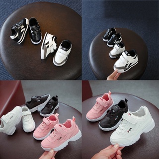 เช็ครีวิวสินค้ารองเท้าผ้าใบ สีขาว สไตล์เกาหลี สำหรับเด็ก