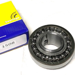 1508 API Self Aligning Ball Bearing 40X80X23 bearing แบริ่งตลับลูกปืนเม็ดกลมสองแถวปรับแนวได้เอง พร้อมสลีฟ FY