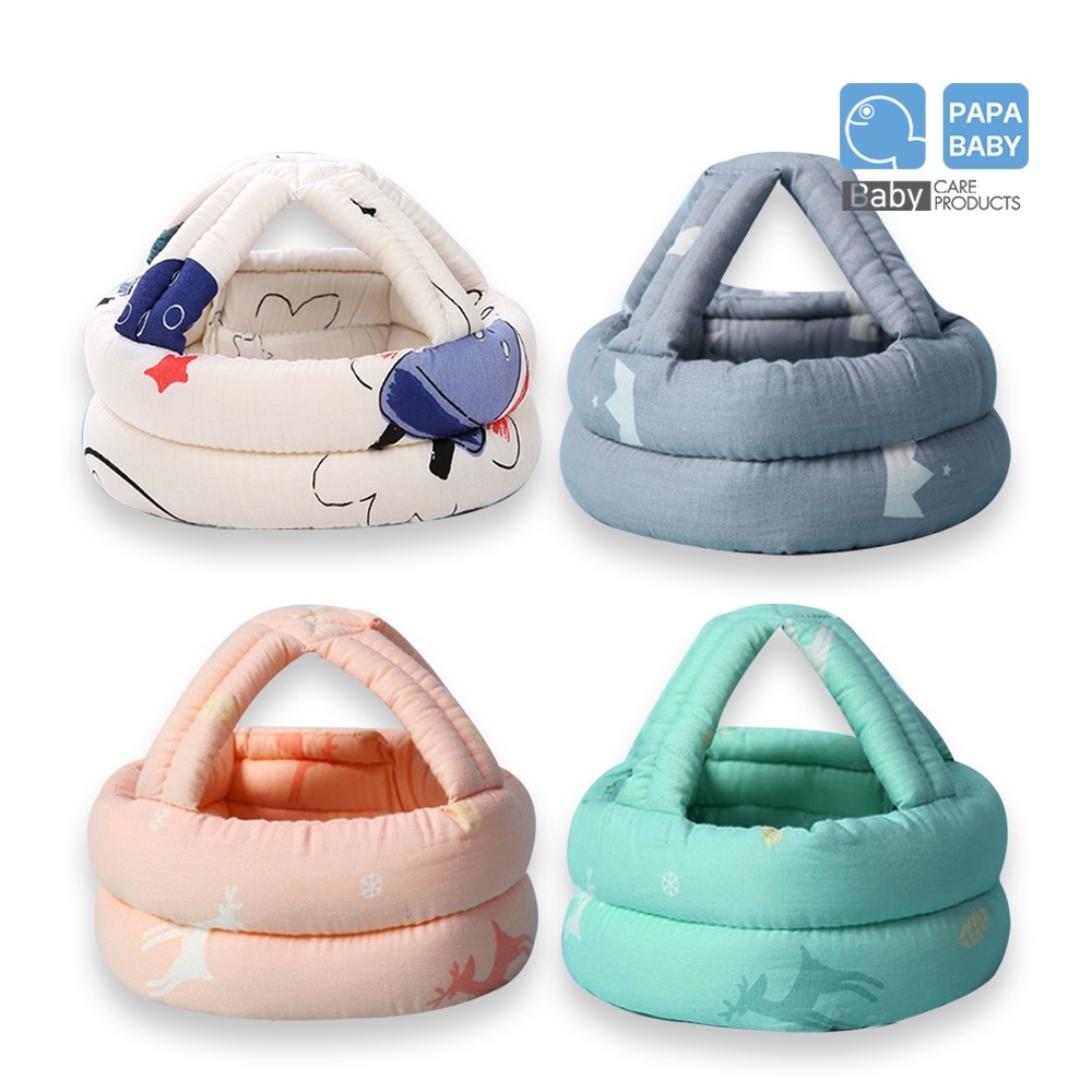 papababy-หมวกกระแทกเด็ก-รุ่นst038-360องศา-อุปกรณ์เพื่อความปลอดภัย-อุปกรณ์ป้องกันศีรษะเด็ก