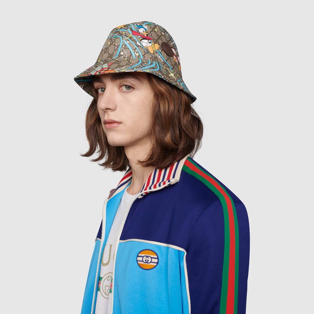 Gucci X Disney donald duck bucket hat Shopee