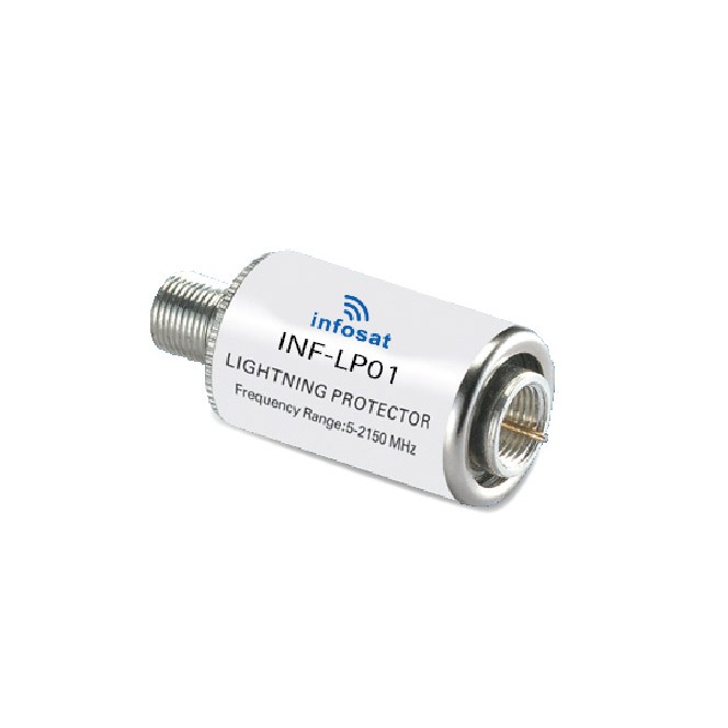 isolator-กันฟ้าผ่า-infosat-รุ่น-inf-lp01-สำหรับ-เสาอากาศ-จานดาวเทียม