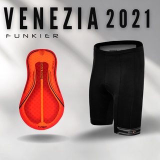 กางเกงจักรยาน Funkier Venezia S-203-C14 เป้าโปร